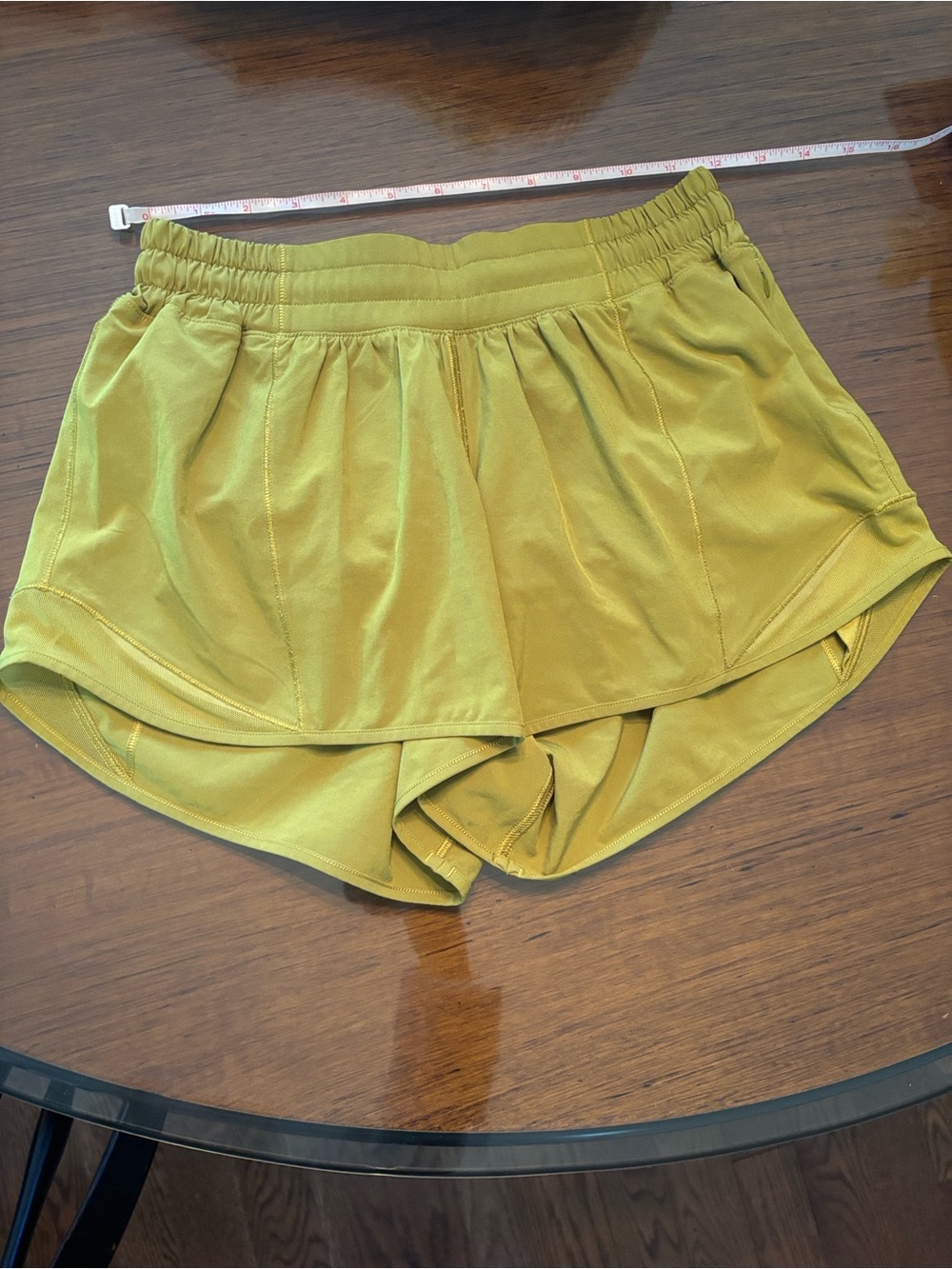 Women’s Olive Green lululemon Athletic Shorts